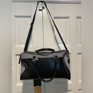 Banana Republic leather satchel